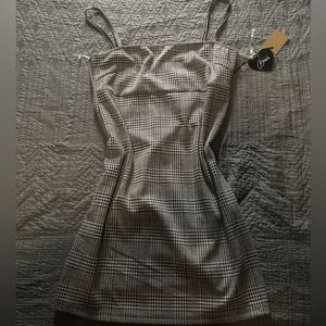 Popular Basics Plaid Dress